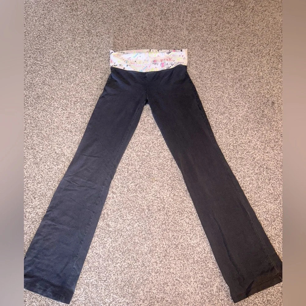 Pink Victoria Secret Yoga Pants Y2k